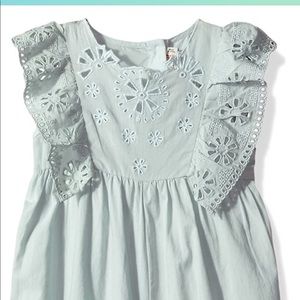 Stella McCartney Kids Embroidered Freckles Romper